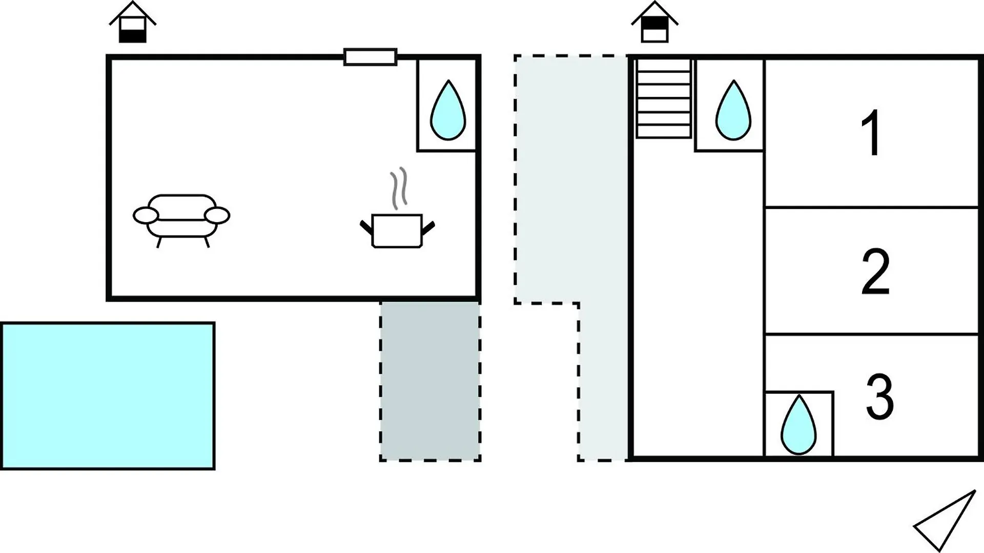 Amazing Home In Vir With House Sea View 0*,  克罗地亚